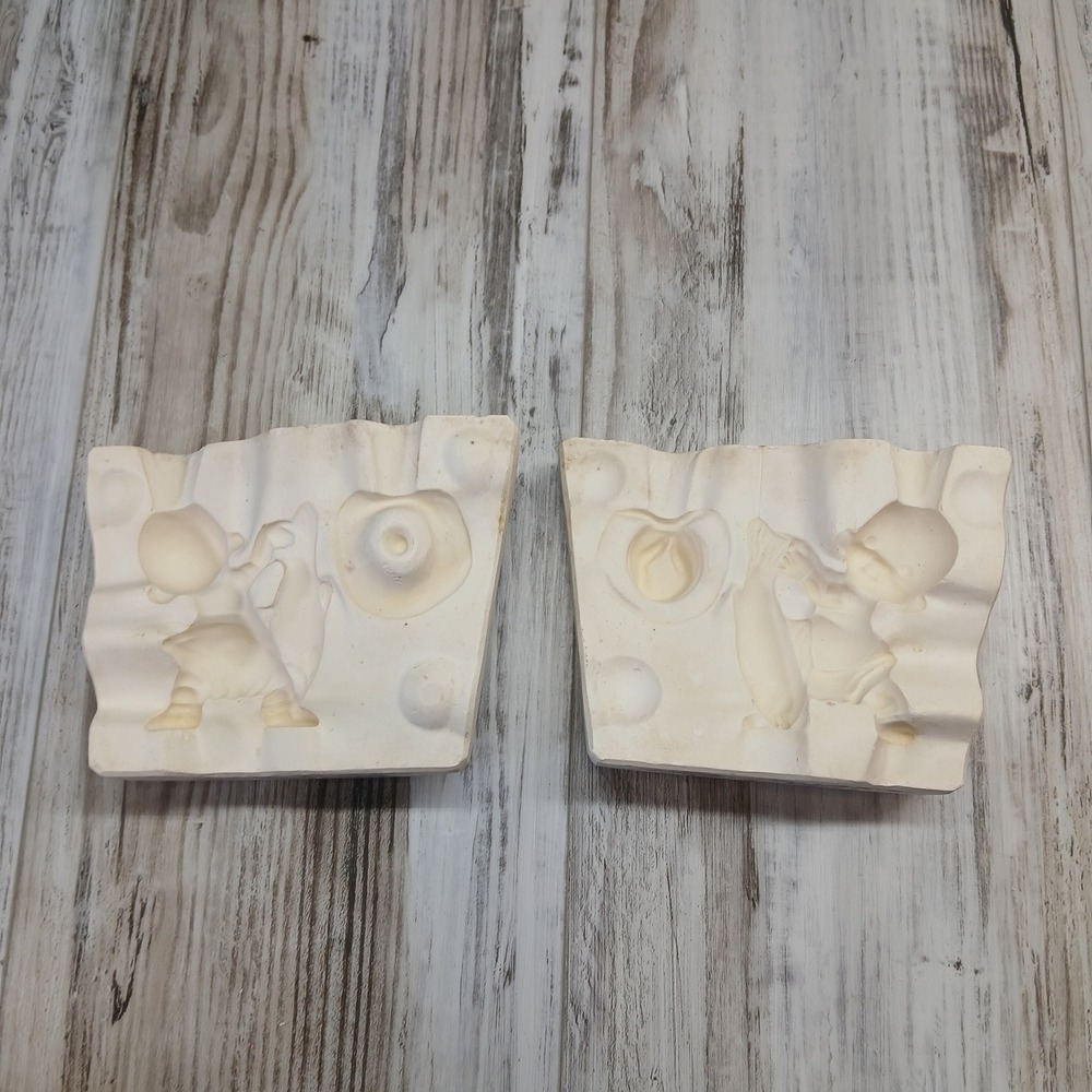 Alberta's Vintage Baby Fisherman Ceramic Slip Casting Mold S-8 Boy with Fish